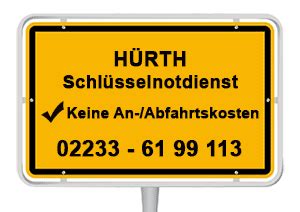 Schlüsseldienst in Hürth - Professionelle Türschlosswechsel